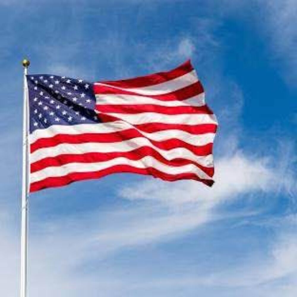 5’ X 8’ American flag